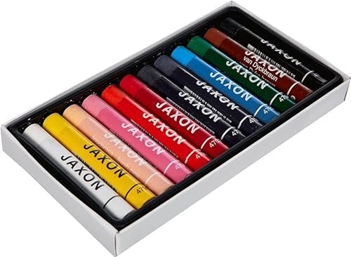 HONSELL Pastell-Ölkreiden JAXON 47412 12er-Pappschachtel; Packungsinhalt: 12 er Pack