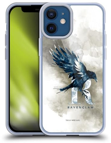 Head Case Designs Offizielle Harry Potter Ravenclaw Deathly Hallows XVI Gelhülle [Militärischer Schutzgrad] Kompatibel Mit Apple iPhone 12 Mini Und Kompatibel Mit MagSafe