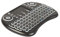Blow MiniKS-2 - Mini teclado inalámbrico inalámbrico de 2,4 GHz con panel táctil QWERTY 18 teclas de función RGB retroiluminado