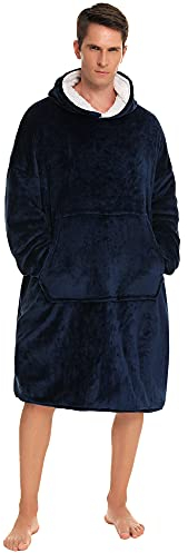 YEPLINS Kuschelpullover Herren Oversize Blanket Hoodie Men Pulli Herren
