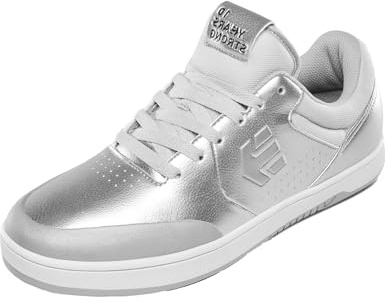 Etnies Men's Marana Skateboard Shoes, Silver, 11 UK