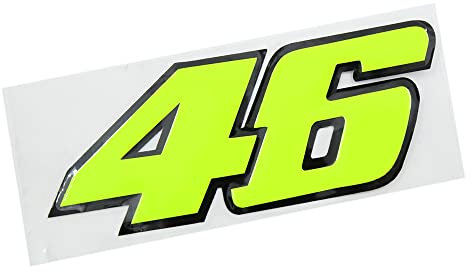 A ABSOPRO 46 Motivo Auto Adesivo Decal decortivo Adesivo Giallo