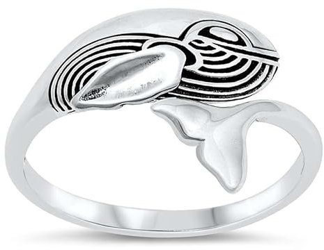 Joyara Sterling Silber 925 Wal Ring
