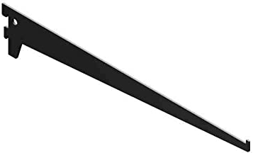 Console simple classic 32 - Décor : Noir mat - Longueur : 250 mm - RAL : 9005 - ELEMENT SYSTEM