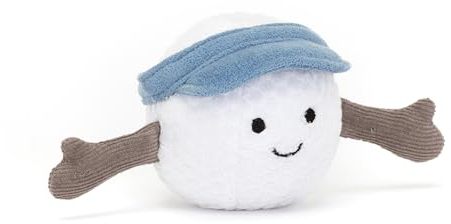 Jellycat Einhorn Lustiger Sport Golfball – H 6 cm x L 6 cm