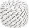 vidaXL Braided Boat Rope - High-Strength, UV & Abrasion Resistant Polyester - Easy to Handle - 12 mm x 25 m - Ideal for Various Applications
