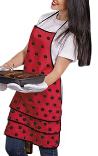 Susana Escribano Regalos para hombre/mujer Delantal flamenca sevillana para mujer/hombre. Mandil personalizado. Regalo, detalle amiga, novia (solo delantal)