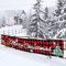 LAPONO Weihnachts Banner Dekoration Weihnachtsbanner Merry Christmas Banner Weihnachten Amerikanisch Große Flagge Frohe Weihnachtsdeko für Outdoor Balkon Garten Garage Tür Hängen Party Dekor