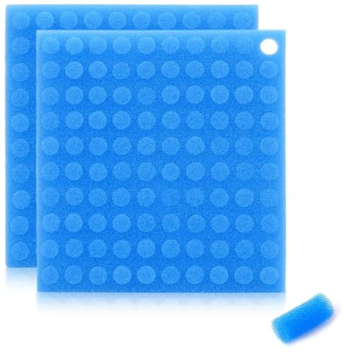 YOCDNOV 200 Stück Nasensaugerfilter – Schaumstoffschwamm, Nasensaugerfilter, Nasensaugerzubehör, Ersatzreinigung für Babys (blau)
