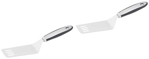 Cabilock 2 Piezas Pala De Queso Pizza De Queso Espátula para Pizza Espátula De Cocina Inoxidable Raspador De Torta Servidor De Pastel Aleta De Panqueque Cáscara De Pizza Pala para Pasteles