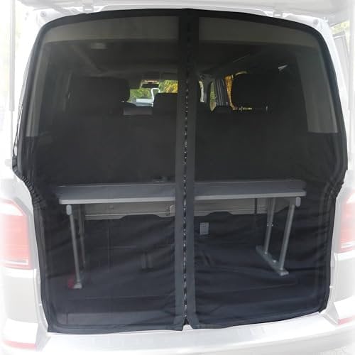 BREMER SITZBEZÜGE Moskitonetz Magnetisch Heckklappe für VW T5 T6 T6.1 Multivan