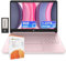 HP Flagship 14 Laptop with 1 Year Office 365 | 8GB RAM | 1.22TB Storage(64GB EMMC & 160GB Docking Station & 1TB Cloud Storage) | Intel 4-Core Processor| Webcam | Pink | Windows 11