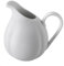 Salsera con tapa 1 paquete de salsera de porcelana blanca for aderezos for ensaladas, leche, caldo y crema Salsera de Acción de Gracias(190ml)