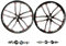 26 Zoll 10 Speichen Mag Wheel Set Felgen vorne & hinten 100 x 135 mm für 7/8/9s Freilauf, 26 Zoll Magnesium Fahrrad Räder Felge (schwarz) Scheibenbremse für Beach Cruiser, MTB Rennrad