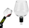 JUNHAO-SHOP Wine Glass Bottle Stopper, Funny Wine Glass, Drink Straightly from Bottle, 260 ml, Novelty Gift