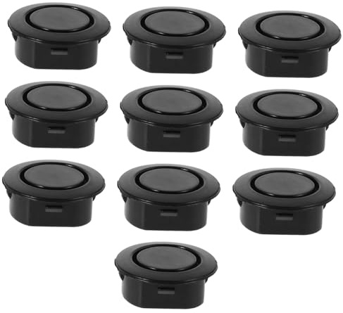 Mobestech Lot de 10 Bouchons Universels Radar De Recul pour Pare-Chocs Et Arrière Cache Trou Capteur De Stationnement Accessoires Extérieurs Faciles À Installer pour Voiture Et Camion