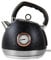 Bargain Shack Cordless Electric Kettle with Pull Off Lid Rapid Boil Ideal for Kitchen caravan, camping, 360° swivel base Perfect Pour Spout, 1.8L (Black, Kettle - 1.8L)