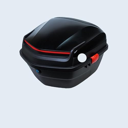MXQCLSA Topcase Motorradkoffer, für Yamaha Xmax 250 300 Xmax 400 125 Xmax 300 Xmax 125 wasserdichte & abnehmbare Motorrad-Topbox Helmkoffer abschließbar mit reflektierendem Panel,C