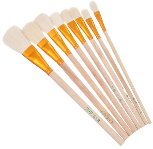 TOYANDONA Bestäubungspinsel Praktische Handbestäubungswerkzeuge für Garten und Obstbäume 8 Stück zur Einfachen Bestäubung von Pflanzen und Früchten