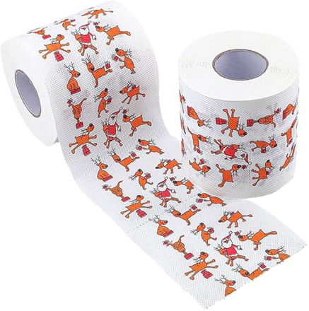 Toilettenrolle, Rentier-Druck-Toilettenrolle, Design-Robette