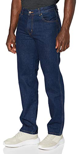 Wrangler Texas Contrast Jeans Homme, Darkstone 12105, 34W / 30L
