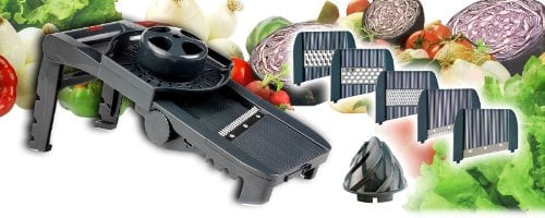 Gemüsehobel Mandoline mit Zitrusaufsatz