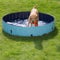 Dog Paddling Pool for Pets Portable Outdoor Garden Pool for Dogs and Puppies with cover sturdy non inflatable (Size Medium: Diameter 120cm x H 30cm)