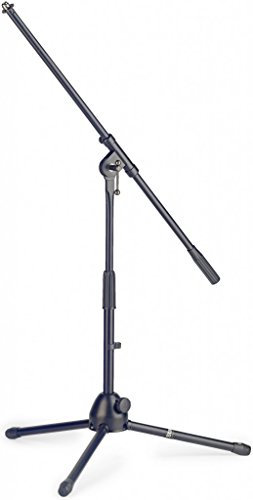 Stagg MIS-0804BK Low Profile Microphone Boom Stand