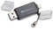 VERBATIM Clé USB Store 'n' Go Lightning I USB-3.0 I 16 Go I clé externe avec USB-3 et Lightning pour Apple iPhone iPod & iPad I 2 en 1 interface SuperSpeed I anthracite