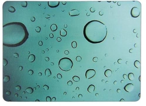Apollo Glass Board Droplets 28x38cm, Multi-Colour, 38x1.4x28