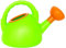 Hape Arrosoir Enfant Jardinage Vert & Orange - Jouet Jardin 2 Ans et Plus - Travail de la Terre et Le Sable pour Laisser Exprimer sa Créativité - Jouet Sûr & Durable