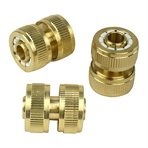 Giunto per riparazioni tubi da giardino, 1,3 cm, 3 pezzi