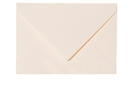 Paper24 je 25 Briefumschläge 140x190 mm Creme