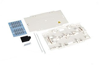 System Komplett mit Tablett portagiunti für Anschlüsse LWL Crimpstecker