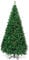 COSTWAY 210 cm Árbol de Navidad Artificial, Arbol de Navidad Verde con Base Metálica, Árbol Artificial de PVC con 950 Ramas, Decoración Navideña para Interiores Fácil de Montar