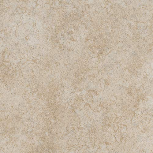 CV Belag Steinoptik beige | Vinyl Meterware in 2 3 und 4 m Breite | PVC Bodenbelag ideal für Küche und gewerbliche Räume | Meterware | Variante: 4,5 x 4m