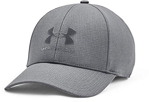 Under Armour Herren Isochill Armourvent Str M tze, Pitch Gray, L-XL EU