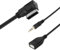 AMI MMI MDI Aux Adapterkabel kompatibel mit A4 A3 A5 Volkswa.ge, 2-in-1 Musikschnittstelle auf 3,5 mm Klinke für A1 A4L A5 A6L A8L Q5