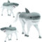 Randimals Pferd & Hai Spielzeug Tierfiguren - Hybrid Hork Pferd & Hai Figur Realistische Tiere zum Spielen - Robustes & einzigartiges Pferde Hai Tierspielzeug - Miniatur Tierfiguren