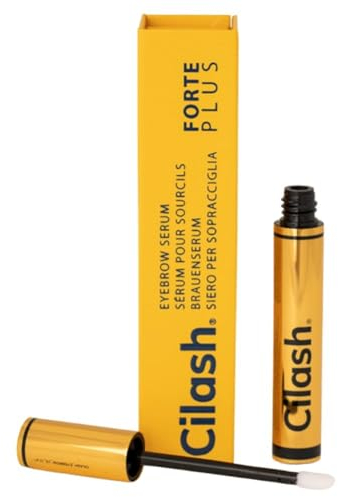 Cilash Forte Plus Brauenserum für Dichtere & Vollere Augenbrauen – Fördert das Wachstum für Gesündere & Schönere Brauen – Klinisch Getestet | 3 ml