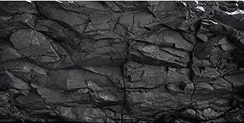 AWERT Hintergrund für Aquarium, 183 x 61 cm, Schwarz
