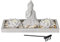 Murago - Buddha Figur Zen Garten Set mit Teelichthalter Sand Deko Steine selber Machen DIY Feng Shui
