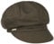 Seeberger Azalee Ballonmütze Damencap Newsboy-Mütze Balloncap Baumwollcap Sommercap (One Size - Oliv)