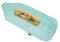 NERTHUS FIH 878 Bolsa para Bocadillo Reutilizable Ajustable Turquesa, ecológica, Adaptable, facil de Limpiar y Apta para Lavadora
