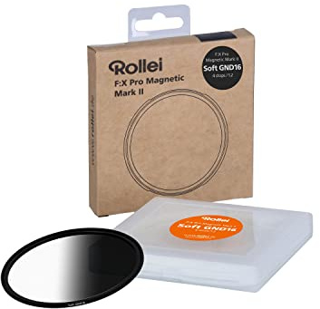 Rollei F:X Pro Magnetischer Softer-Verlaufsfilter GND16 MK II 67mm, super kratzfester magnetischer Glas-Filter mit 99,5% Reflexionsfreiheit und ohne optischen Verzerrungen