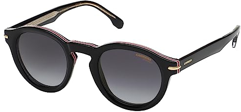 Carrera Sonnenbrillen 306/S Black White/Grey Shaded 48/24/150 Unisex
