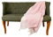Leo Design Tagesdecke, Sofaüberwurf, Sessel-Baumwolldecke, Bettüberwurf, bequem, langlebig, glatt, 100% handgewebte, Reine türkische Baumwolle, Bohemian-Orientalisch (Milano/Rose)