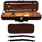 Custodia per Violino 4/4 con Igrometro Custodia Rigida Professionale per Violino Oblunga Borsa da Trasporto Portatile con Spallacci