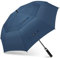 KEYHOT Golf Regenschirm L Sturmfest, Großer Regenschirm Sturmfest Stabil, GolfSchirm für Herren Damen 2 Personen (Marineblau)