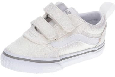 Vans Jungen Unisex Kinder Ward V Sneaker, Spring Glitter White, 20 EU